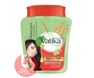 Vatika Hair Mask with Wheat Germ Oil for Weak & Damaged Hair 450 g
