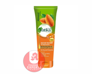 Vatika Oil replacement Smooth and silky hair with almond, coconut & sesame extracts 200 ml