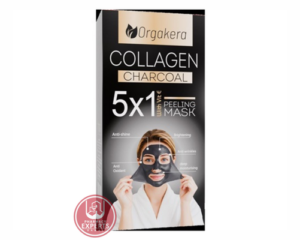 Orgakera Collagen Charcoal Mask 120 gm